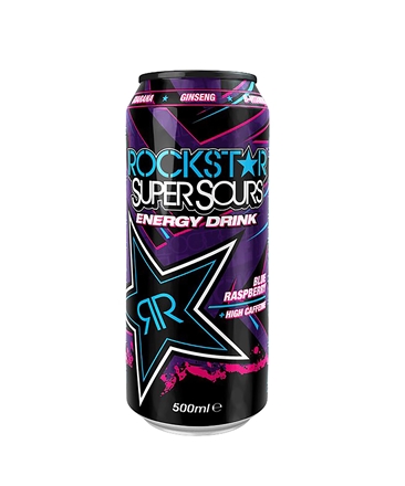 Rockstar Energy SuperSours Blue Raspberry 12x0,5l ds