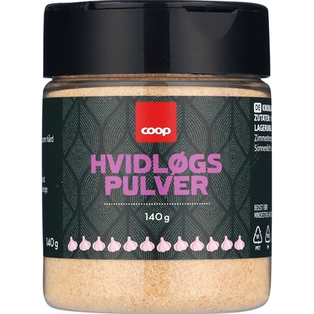 Coop Hvidløgspulver 140 g