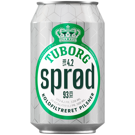 Tuborg Sprød 24x0,33l