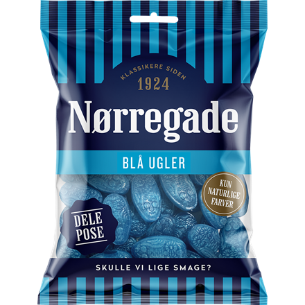 Nørregade Blå Ugler 270 g