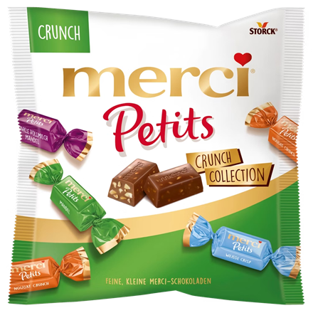 Merci Petits Crunch Collection 125g