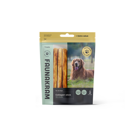 Faunakram Value Pack Collagen Stick Chicken  500g 