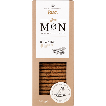 Møn Rugkiks m/øl 200 g