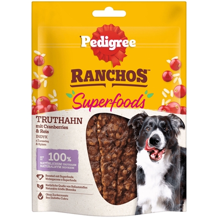 Pedigree Ranchos Superfoods Truthahn mit Cranberries & Reis 70 g