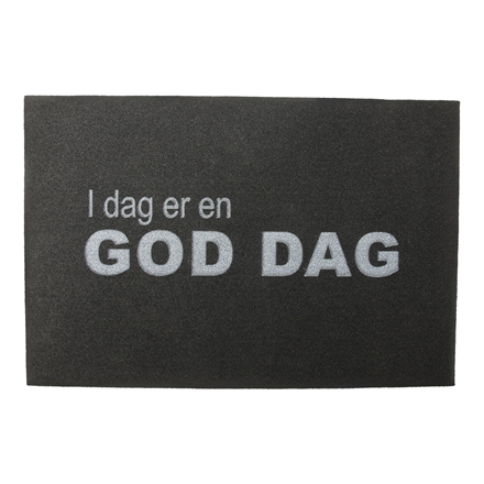 Dørmåtte "I dag er en god dag"