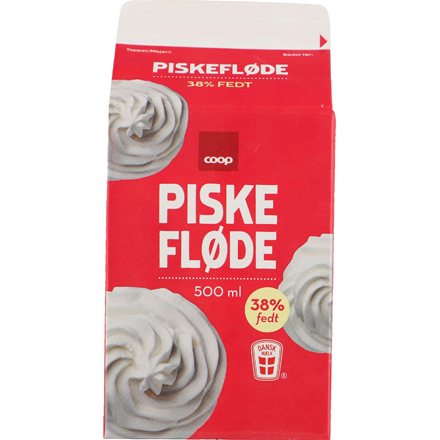 Coop Piskefløde 500 ml