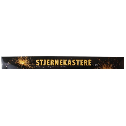 Stjernekastere 45cm 10-pak