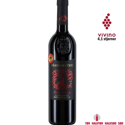 Masso Antico Primitivo Appassito 0,75 l
