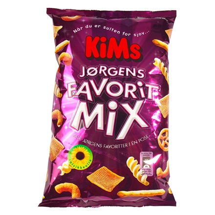 Kims Chips Jørgens Favorit Mix 140g