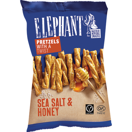 Elephant Twisted Sea Salt & Honey 70 g