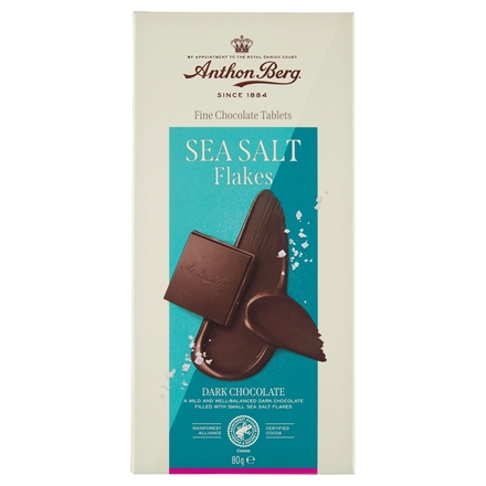 Anthon Berg Fine Chocolate Sea Salt 80 g