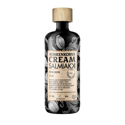 Koskenkorva Creme Salmiakki 15% 0,5 l