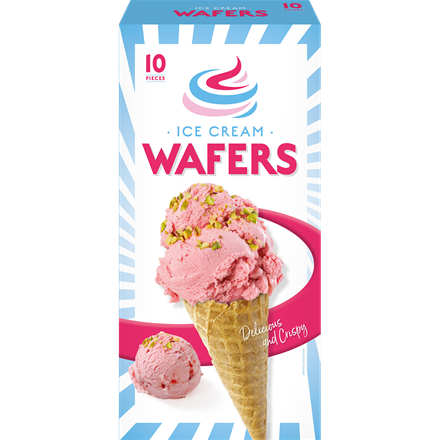 Ice Cream Wafers 10 stk 135 g