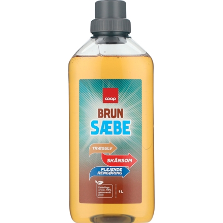 Coop Brun Sæbe 1 l