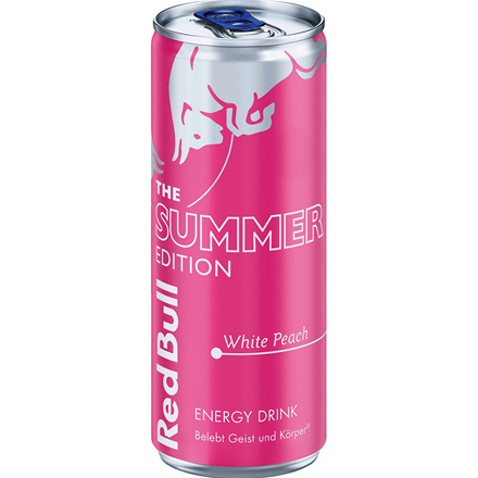 Red Bull Energy Summer Edition White Peach 2025 0,25 l + pant