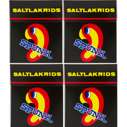 Spunk Saltlakrids 8-pak 184 g