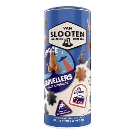 Van Slooten Liquorice Salty Travellers 360g 