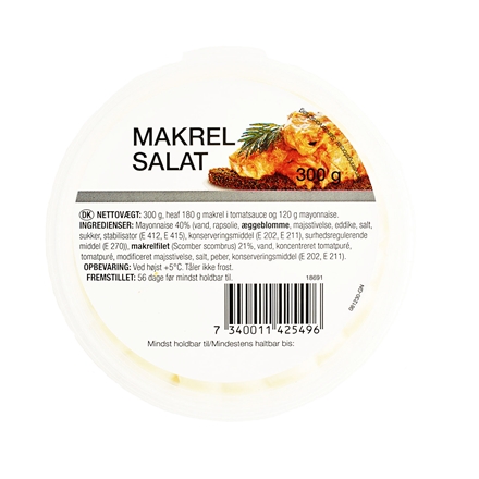 Makrel Salat 300 g