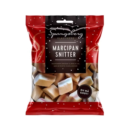Spangsberg Marcipan Snitter 110 g