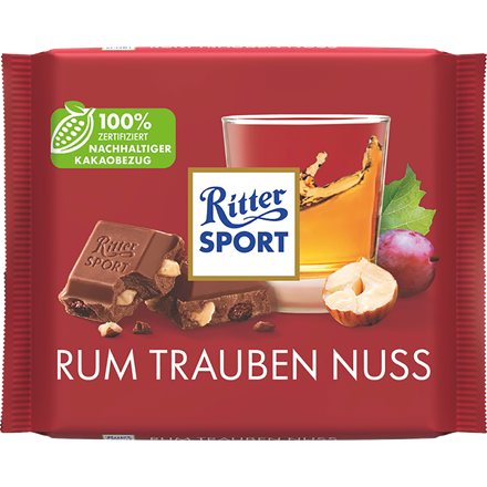 Ritter Sport Rum Traube Nuss 100 g