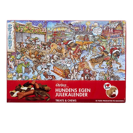 Chrisco - I LOVE XMAS Julekalender Hund