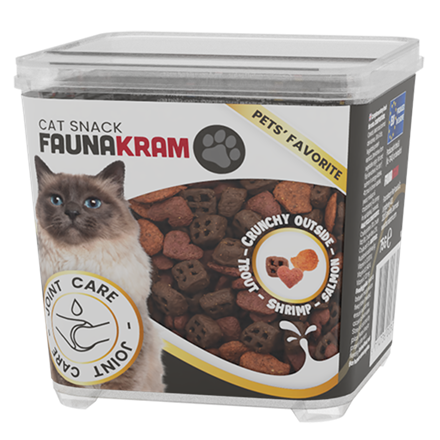 Faunakram Cat Snack Fish Trio 75 g