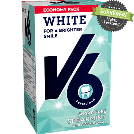 V6 White Spearmint 72 g