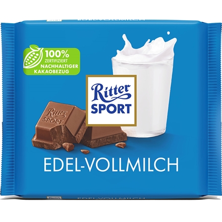 Ritter Sport Edel Vollmilch 35% Kakao 100g