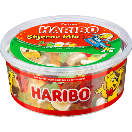 Haribo Stjerne Mix 1 kg