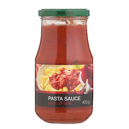 Pastasauce Chili Garlic 420 gr