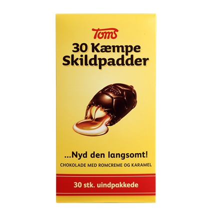 Toms Kæmpe Skildpadder 30-pak 840 g