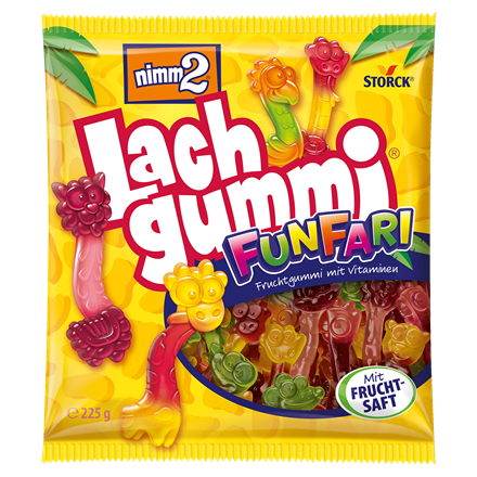 nimm2 Lachgummi FunFari 225 g