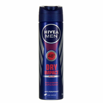 Nivea Deo Spray Dry Impact Male 150 ml
