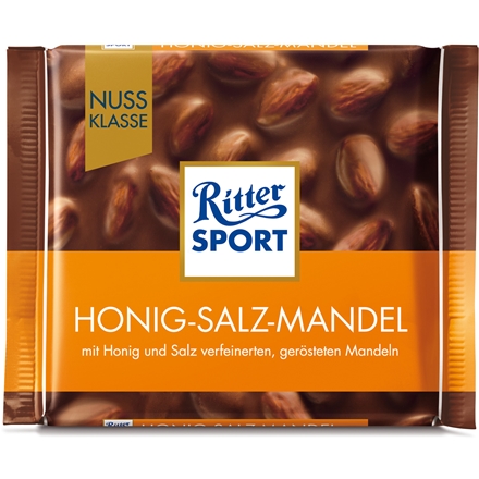 Ritter Sport Honig Salz Mandel 100 g