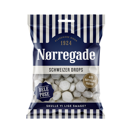 Nørregade Schweizer Drops 160 g