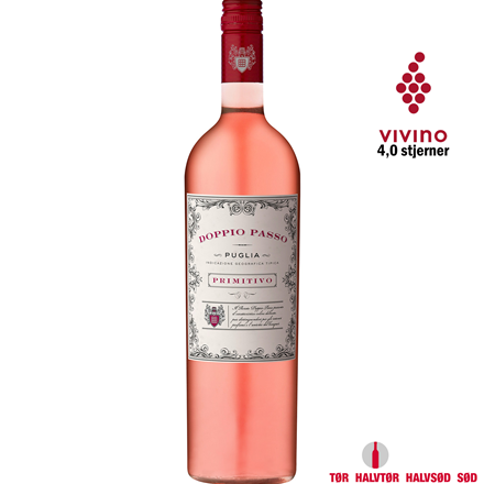 Doppio Passo Rosato Primitivo 0,75 l