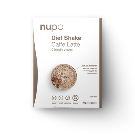 NUPO Diät Shake Cafe Latte 384 g