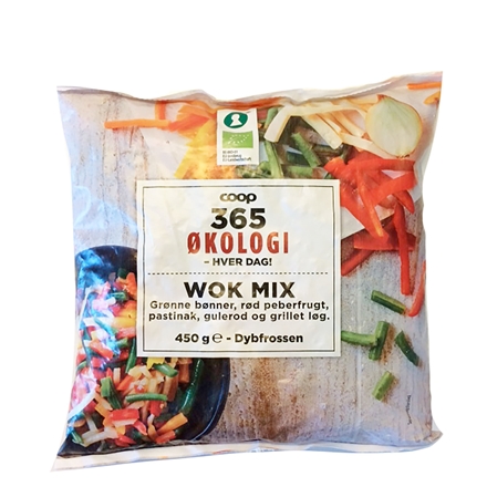 365 Økologi Classisc Wok 450 g