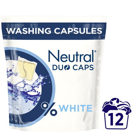 Neutral Duo Kapsler White 12 vaske