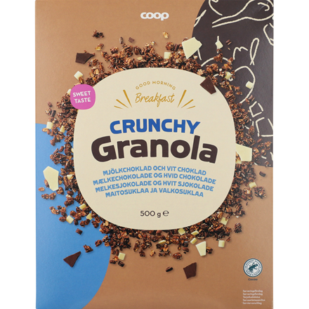 Coop Crunchy Granola 500 g