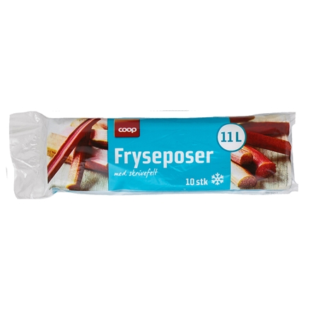 Coop fryseposer 11 liter 10 stk.