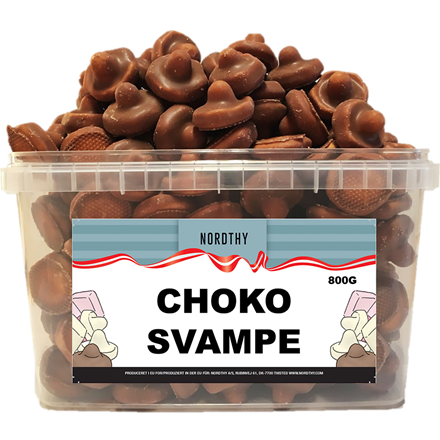 Nordthy Skum Choko Svampe 800 g