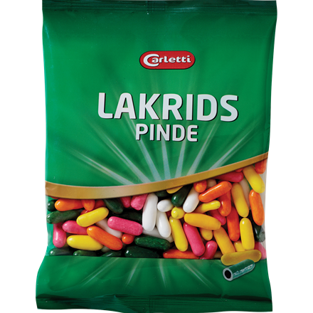 Carletti Lakridspinde 190 g