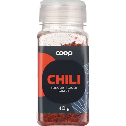 Coop Chili Flakes 40 g