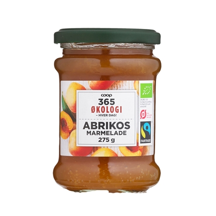 365 Økologi Abrikosmarmelade 360 g