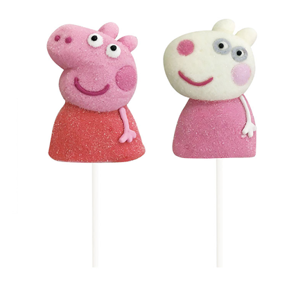 Peppa Pig Marshmallow Lollipop 45 g