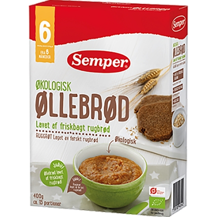 Semper Økologisk Øllebrød 400 g