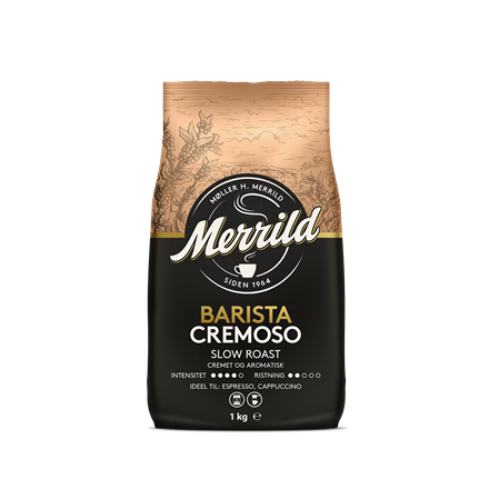 Merrild Barista Cremoso Bønner 1000 g