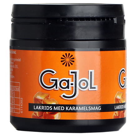Ga-Jol Cupholder Lakrids Karamel 100 g