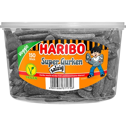 Haribo Super Gurken Salzig 1,35 kg